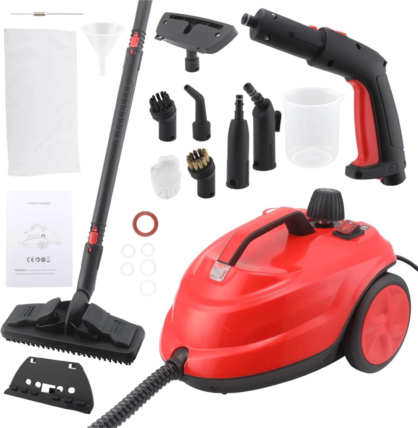 NEW 1800W Multipurpose Steam Cleaner, 5 BAR 160°C