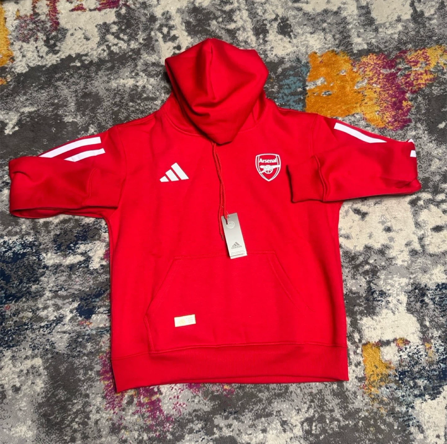 Adidas Arsenal Red Hoodie