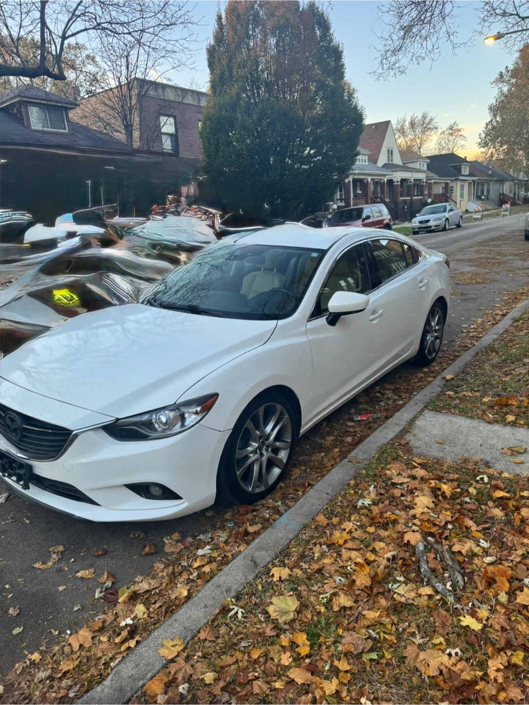White Mazda 6 Sedan 2014 - photo 2