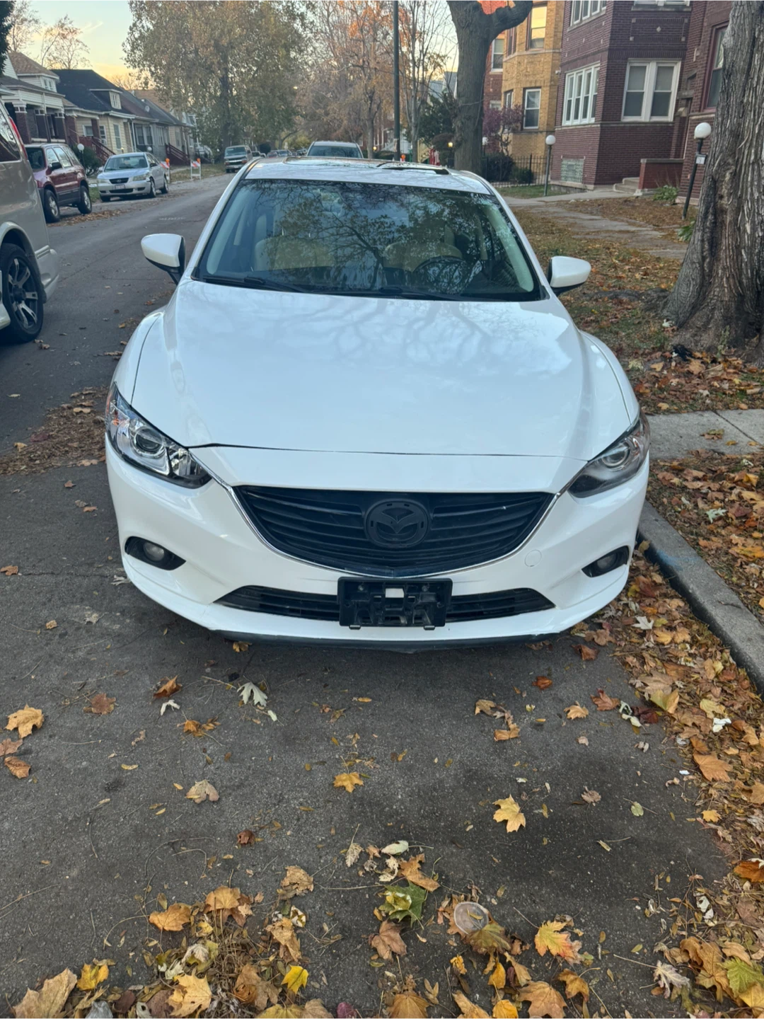White Mazda 6 Sedan 2014 - photo 4
