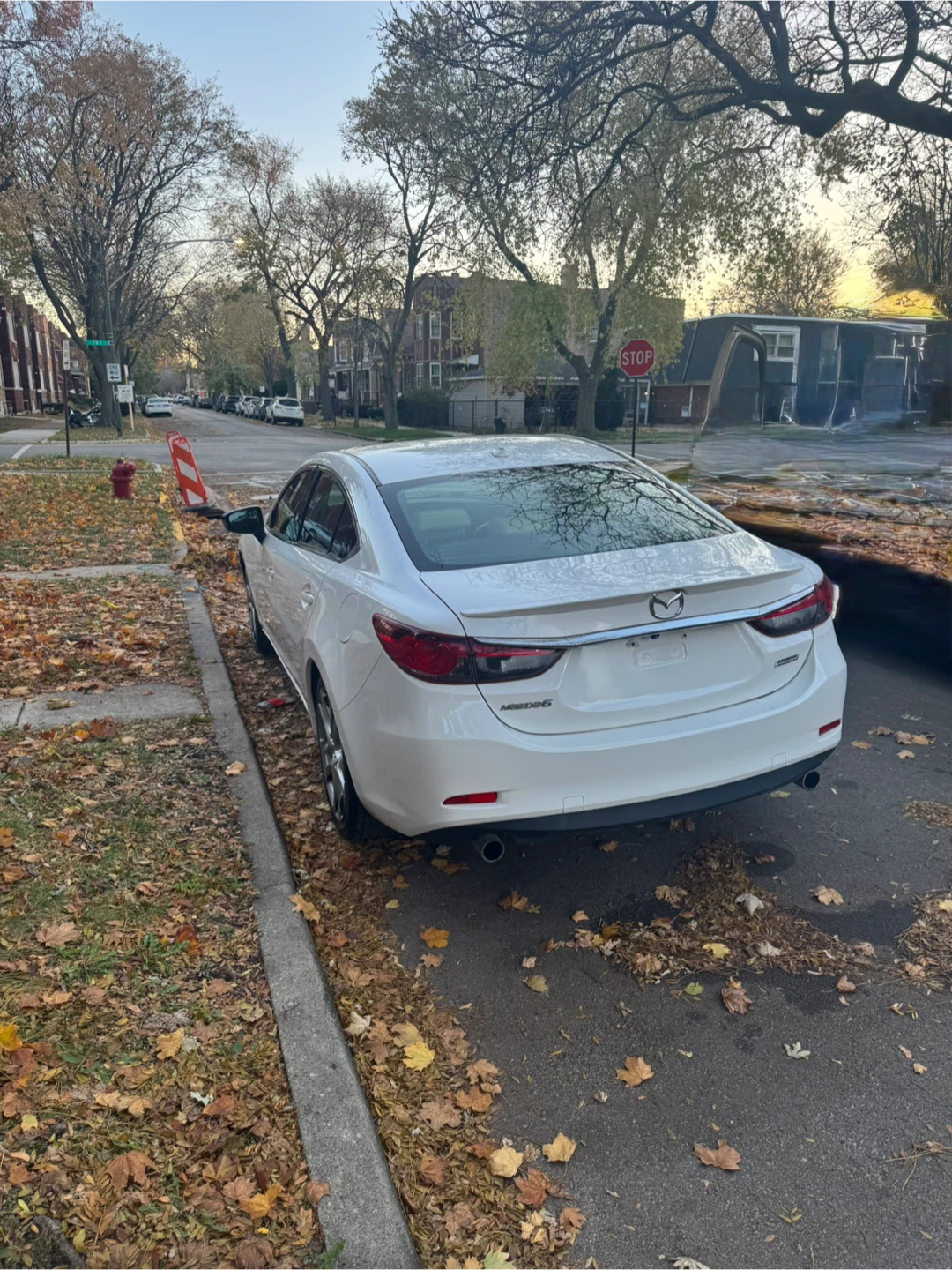 White Mazda 6 Sedan 2014 - photo 3
