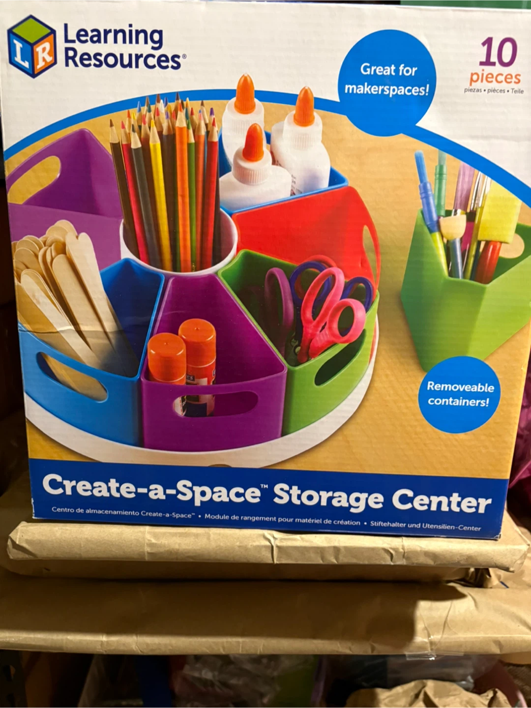 Learning Resources Create-a-Space Storage Center