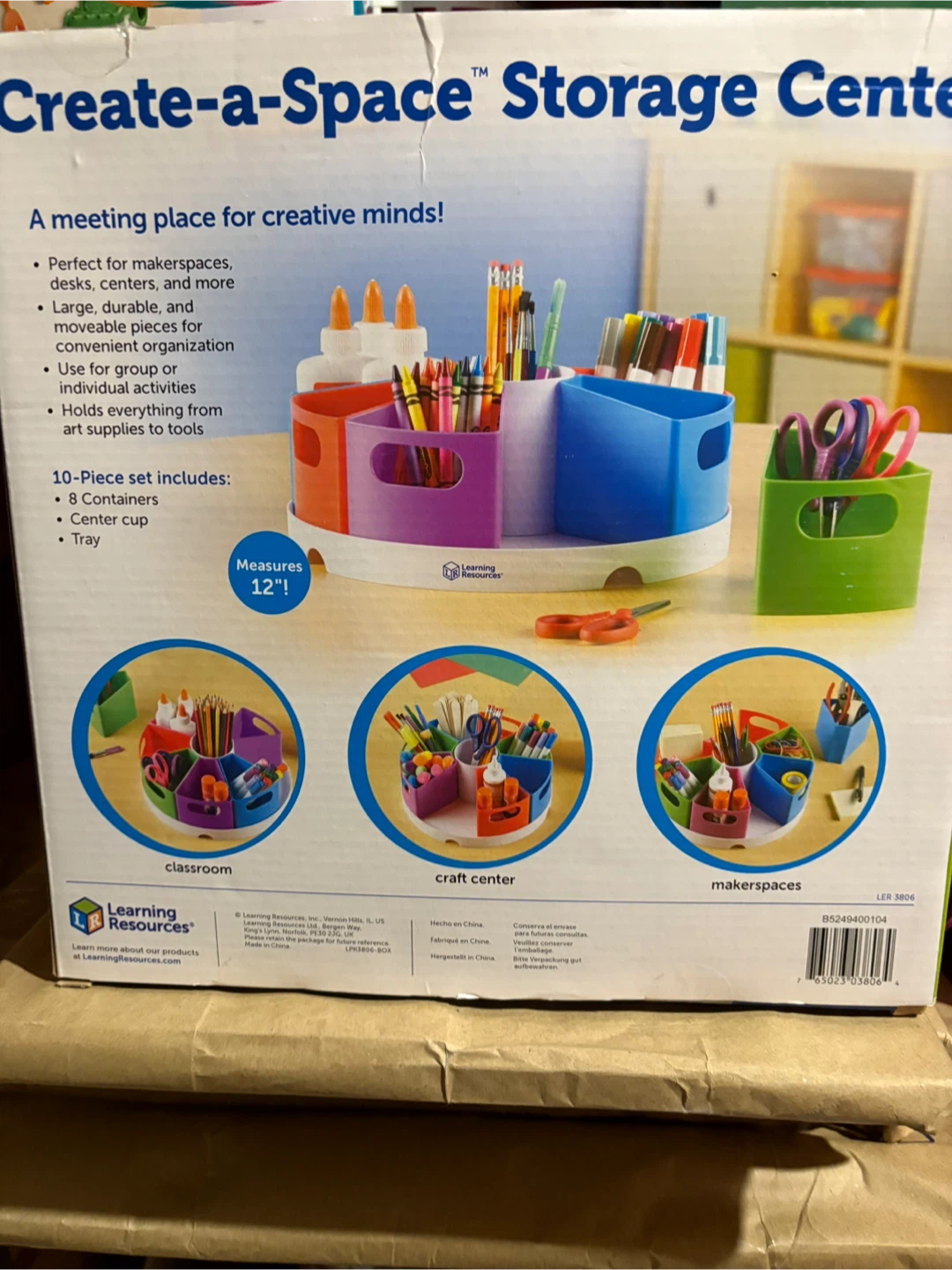Learning Resources Create-a-Space Storage Center - photo 4