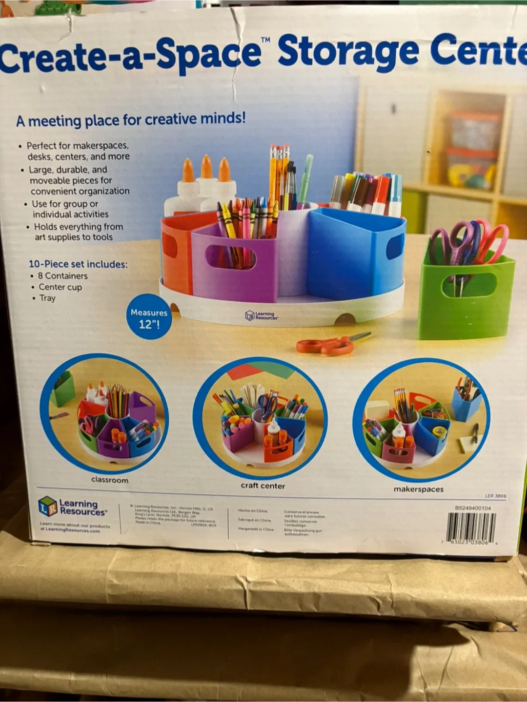 Learning Resources Create-a-Space Storage Center image indicator(4)