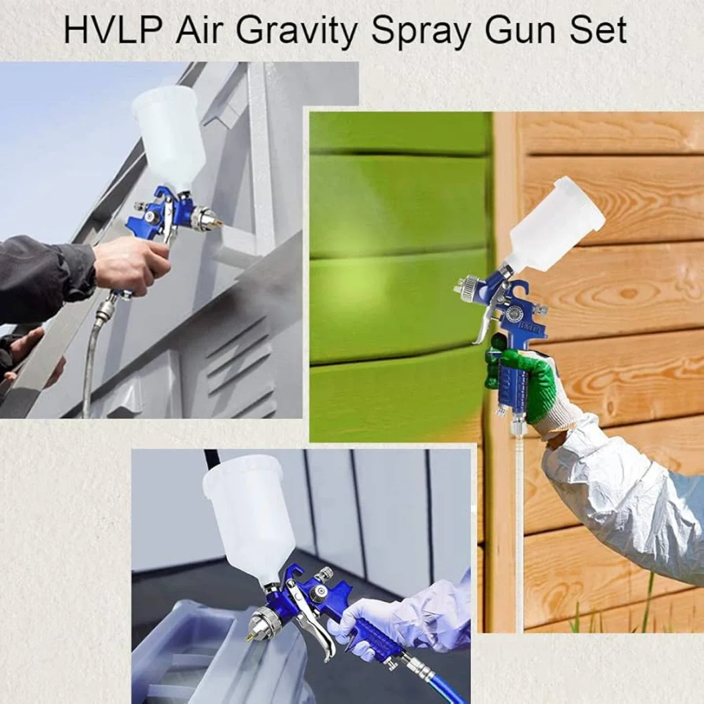 HVLP Air Gravity Spray Gun Set image indicator(5)