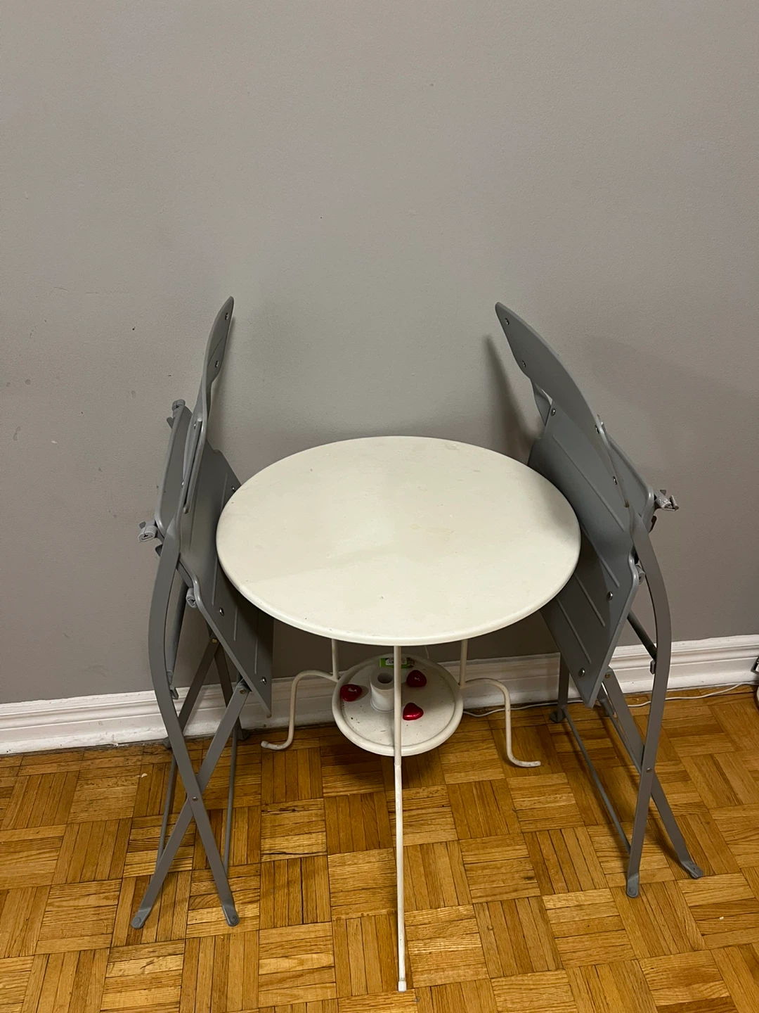 IKEA Folding Chairs and Table Set - photo 2