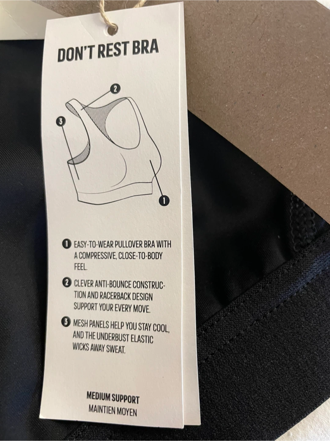 Adidas Don't Rest Bra - Size M - photo 3
