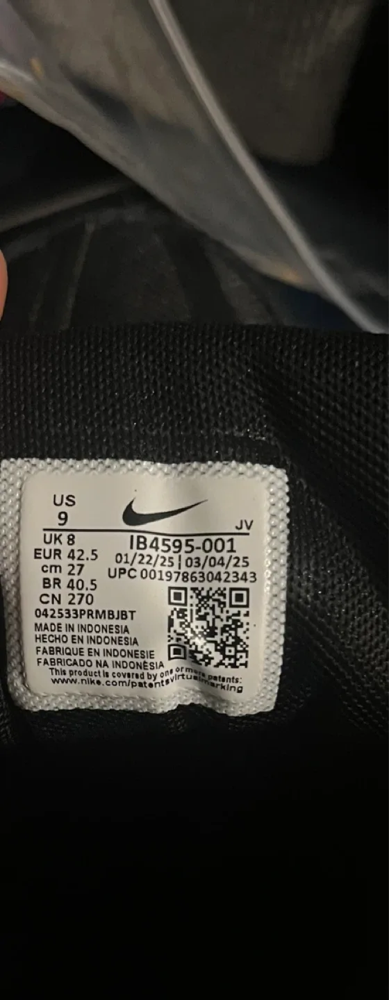 Nike Initiator Black Running Shoes - US 9 image indicator(4)