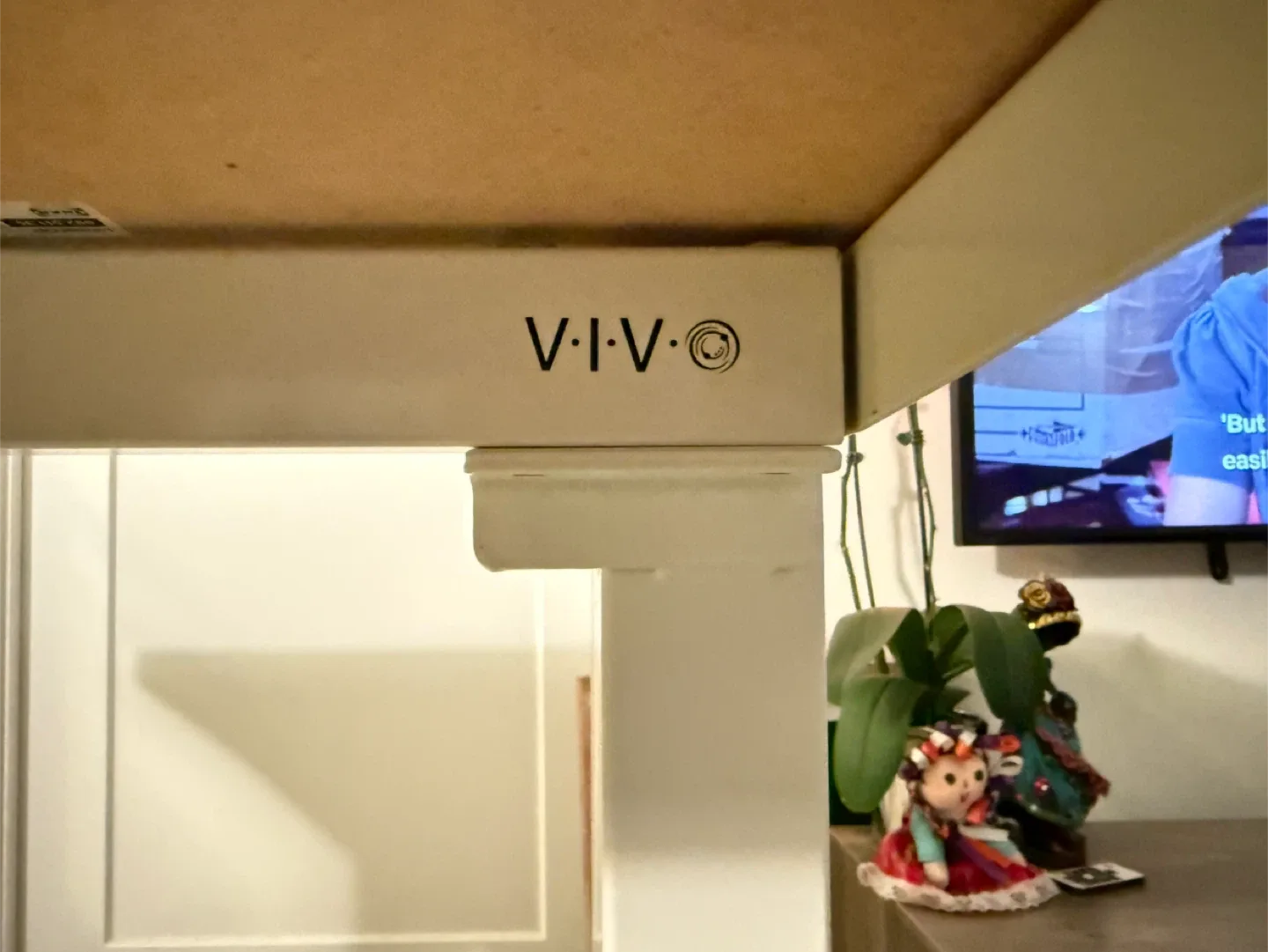 VIVO White Standing Desk image indicator(2)