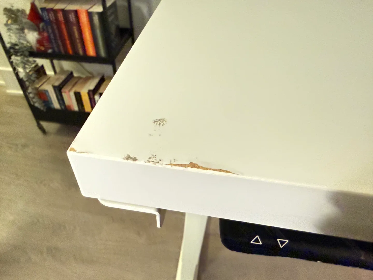 VIVO White Standing Desk image indicator(4)