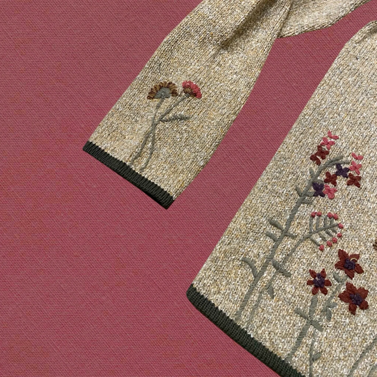 Vintage Northern Reflections Embroidered Sweater (large) image indicator(5)