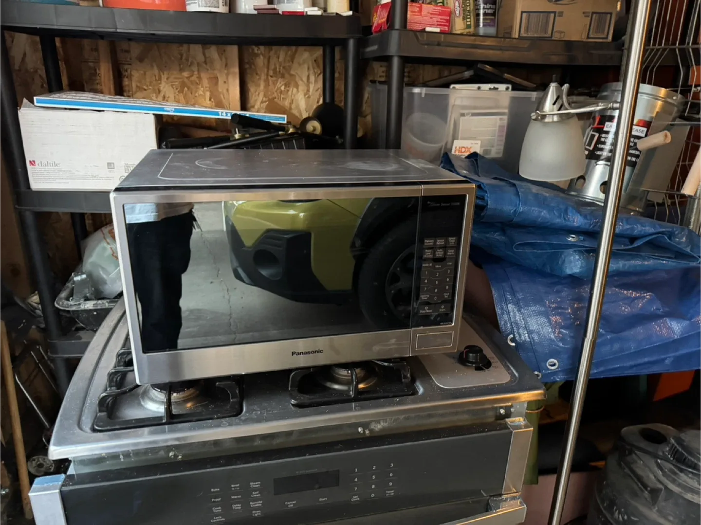 GE Gas Stovetop and electric Oven Combo image indicator(4)