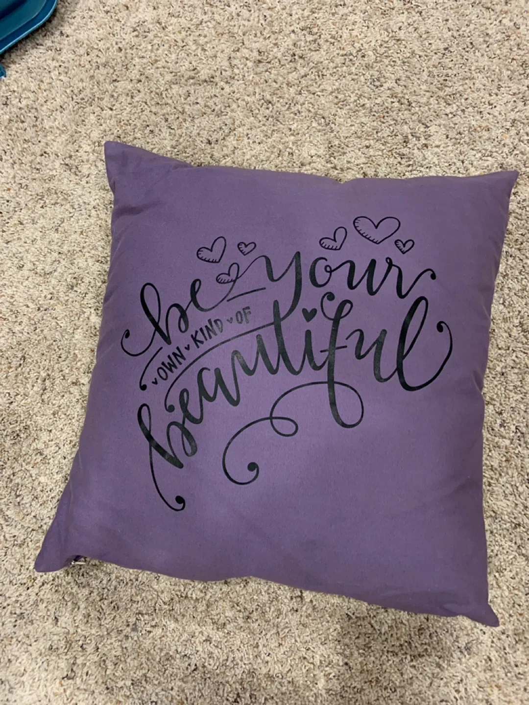 Decorative Purple Throw Pillow image indicator(2)