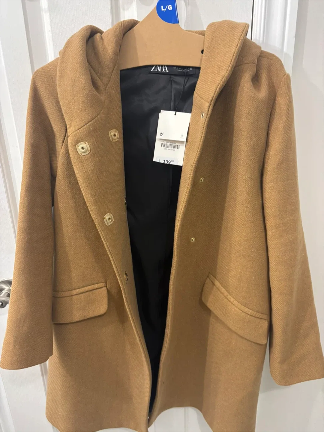 Women’s Zara Small wool coat -$100 image indicator(2)