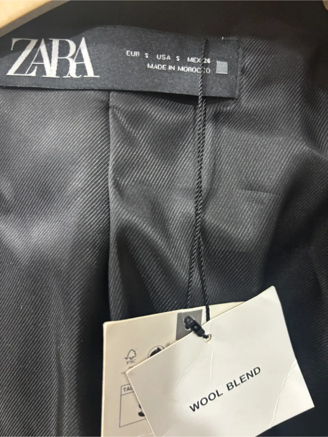 Women’s Zara Small wool coat -$100 image indicator(6)