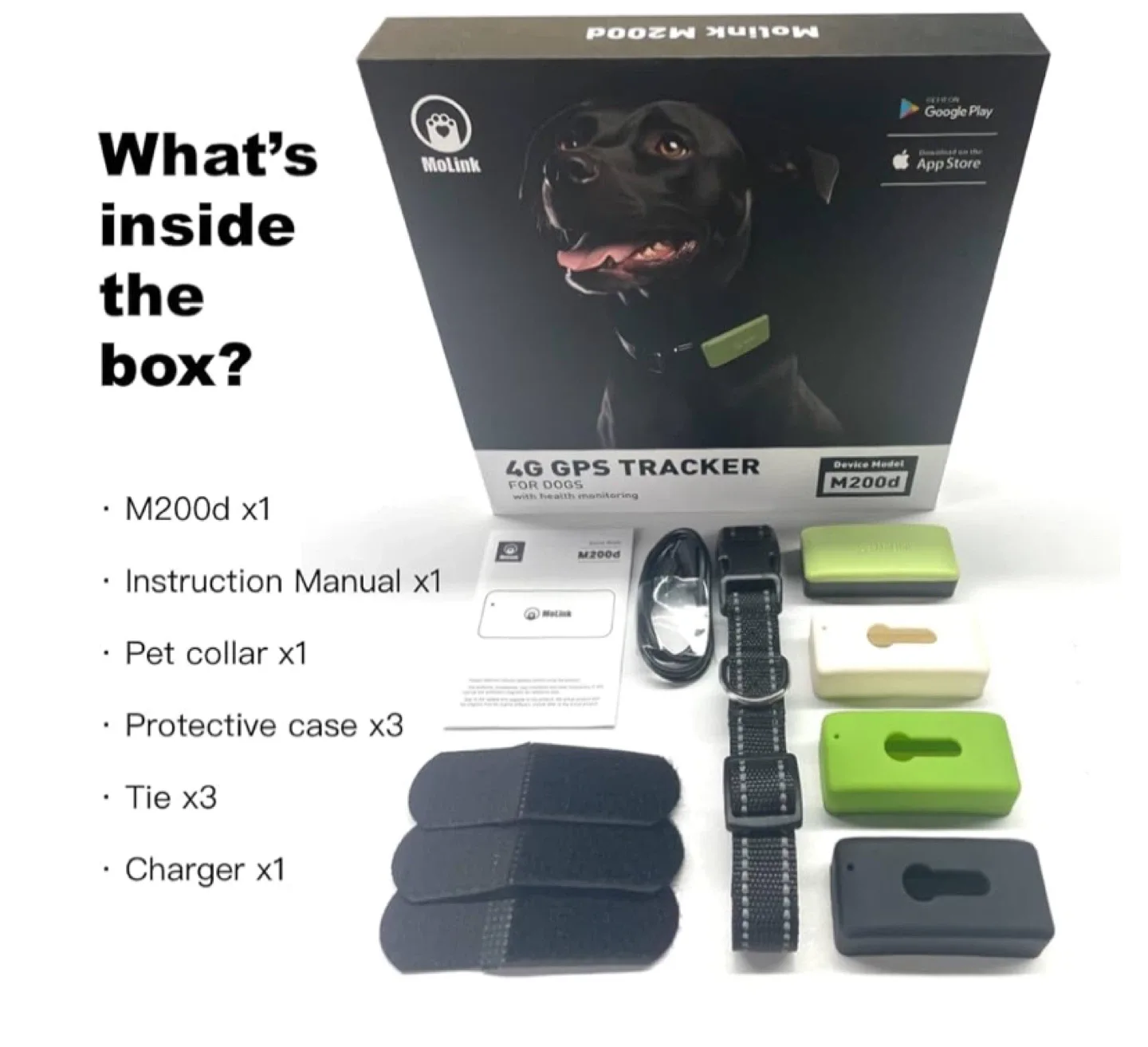 MoLink M200d 4G GPS Tracker for Dogs image indicator(5)