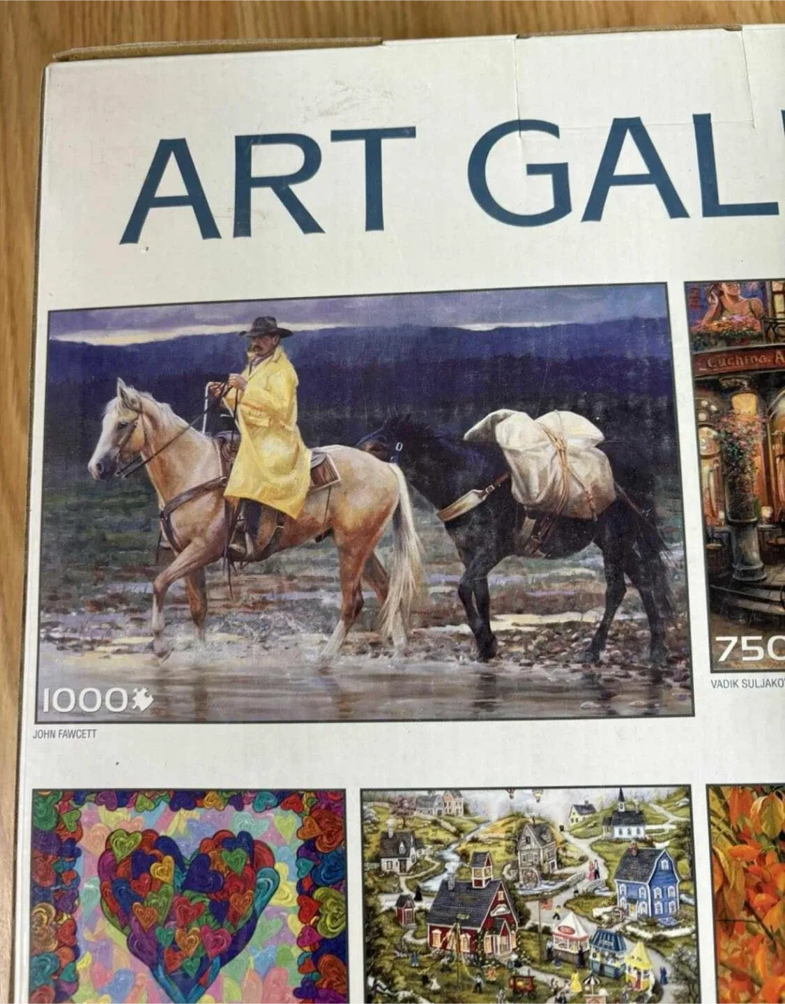 5 puzzles in 1 (3250 pieces total) (New)(FREE) image indicator(4)