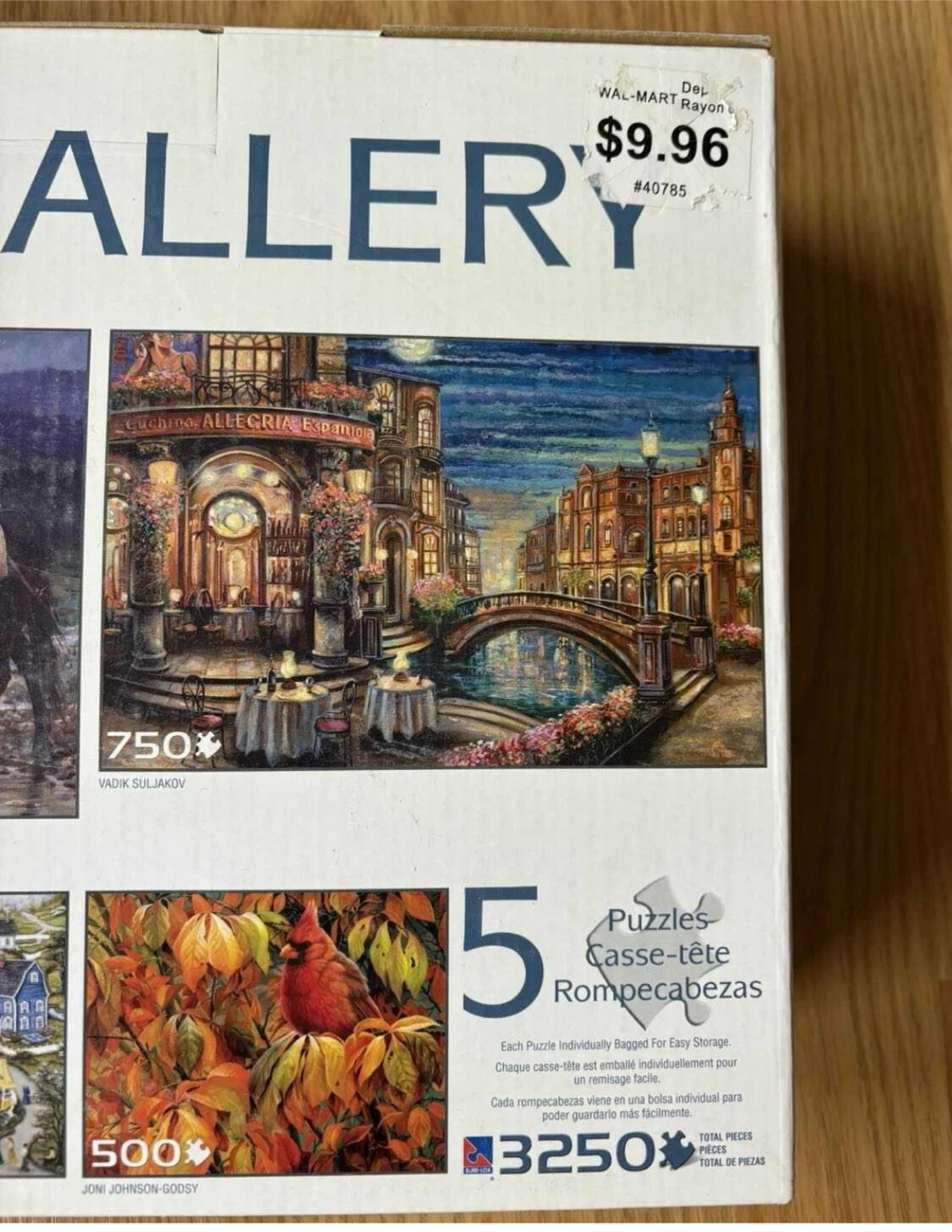 5 puzzles in 1 (3250 pieces total) (New)(FREE) - photo 2