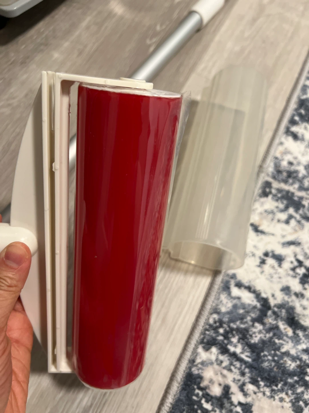 Reusable extendable lint roller with cap (new unused) - photo 4