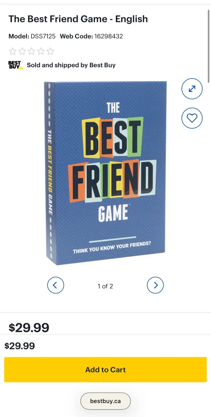 The Best Friend Game - English image indicator(2)