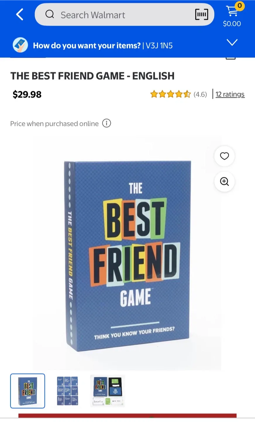 The Best Friend Game - English image indicator(3)