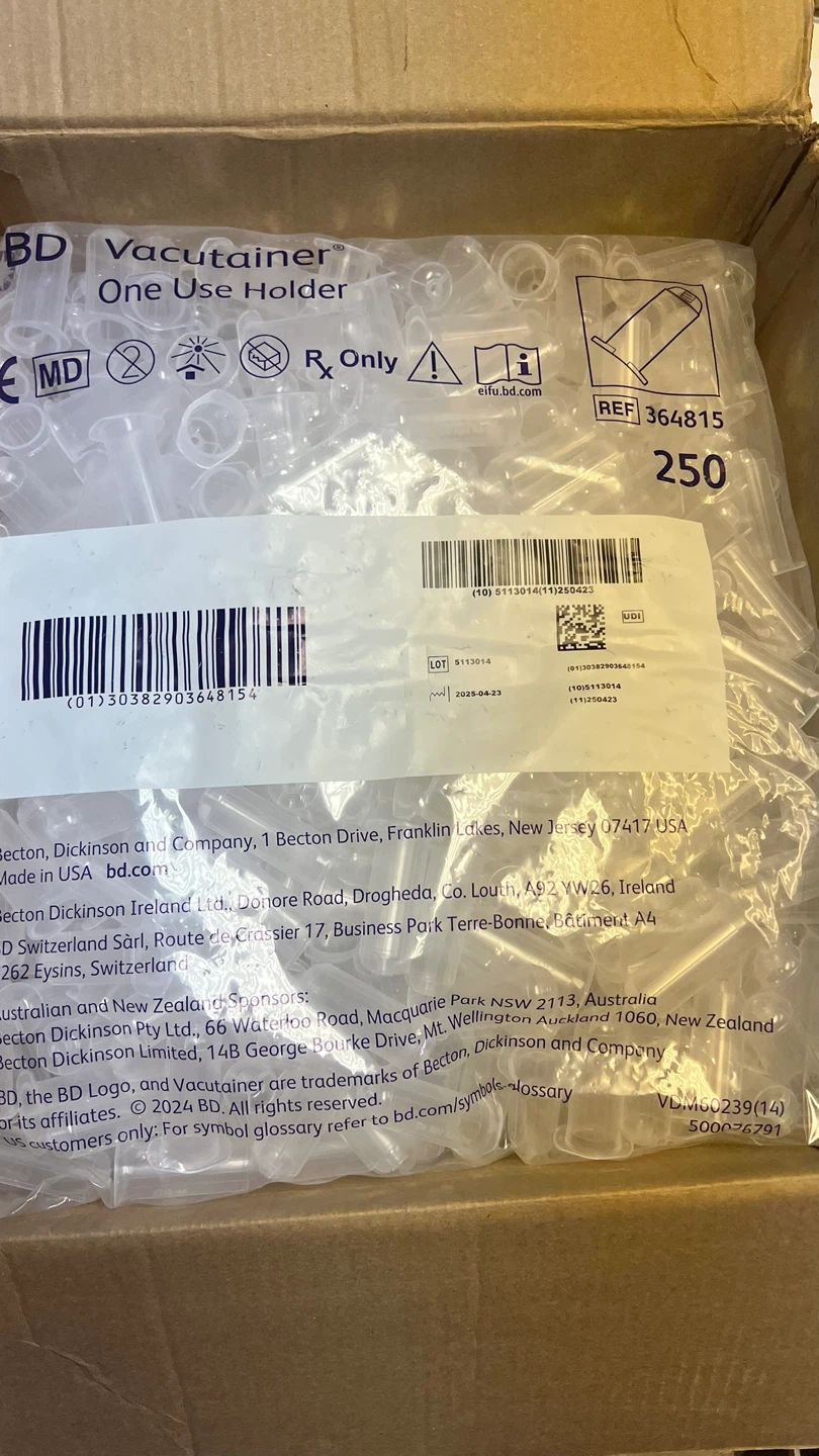 BD Vacutainer One Use Holder (250) - photo 3