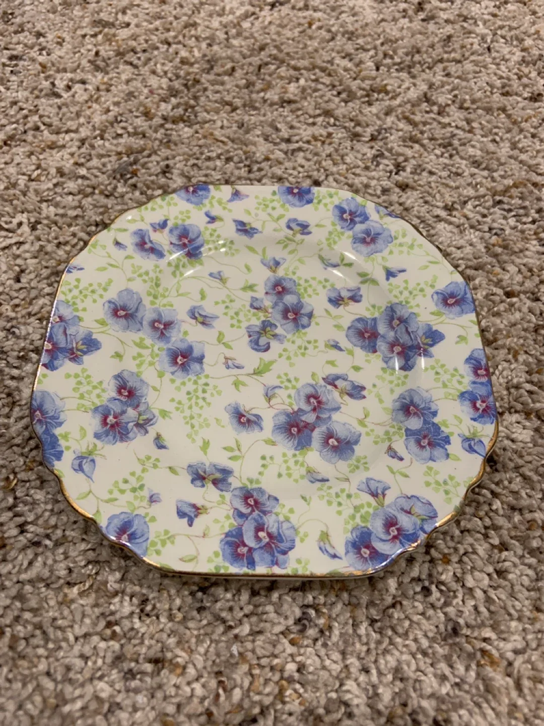 Lord Nelson Ware Floral Plate