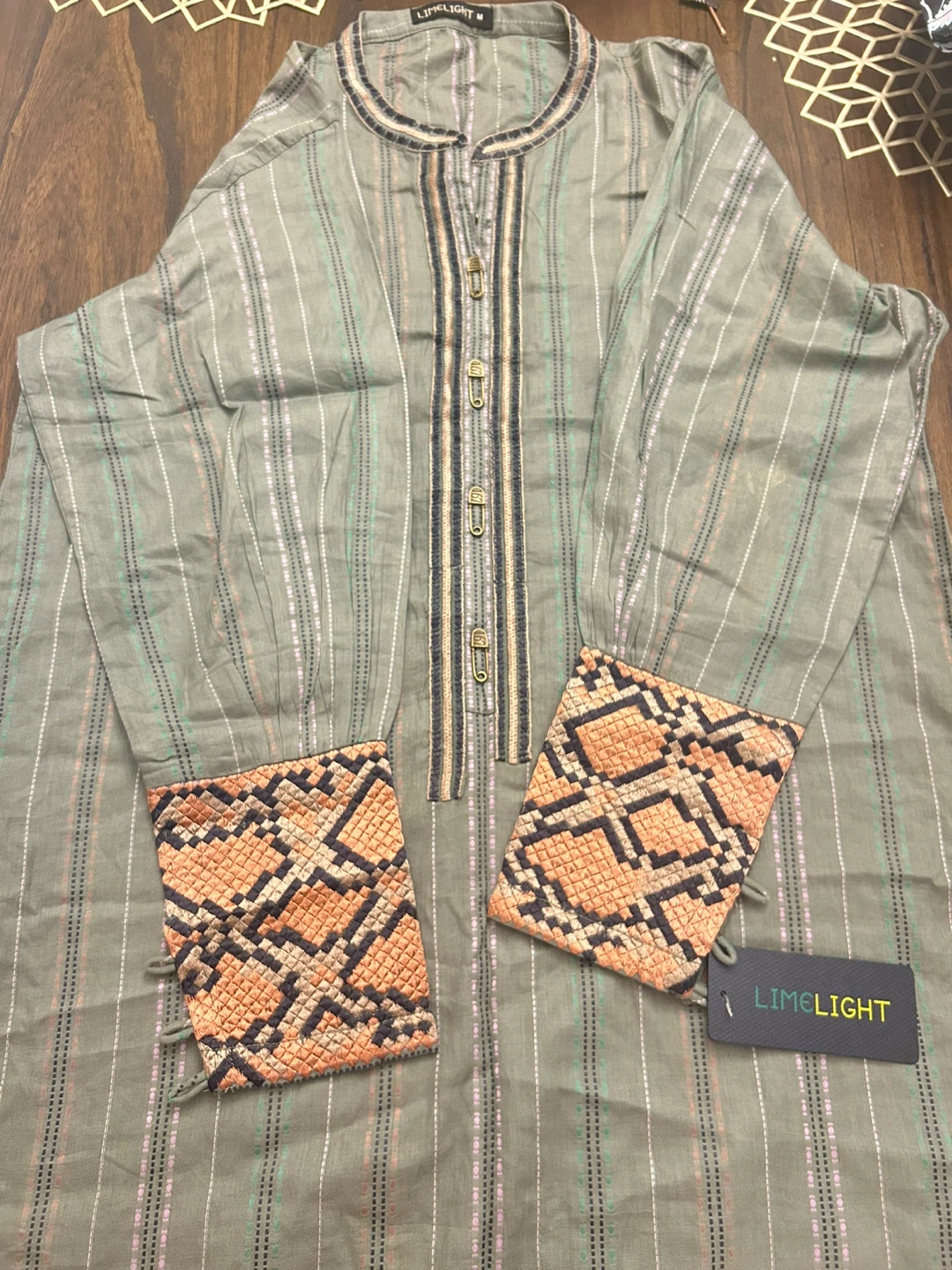 LimeLight Striped Kurti - Size M - photo 2