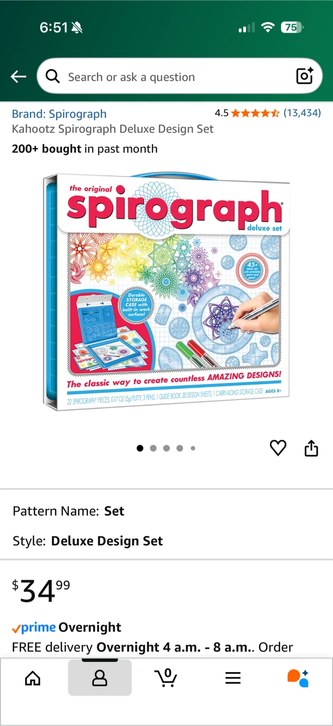 Spirograph Deluxe Design Set - Like New! - photo 2