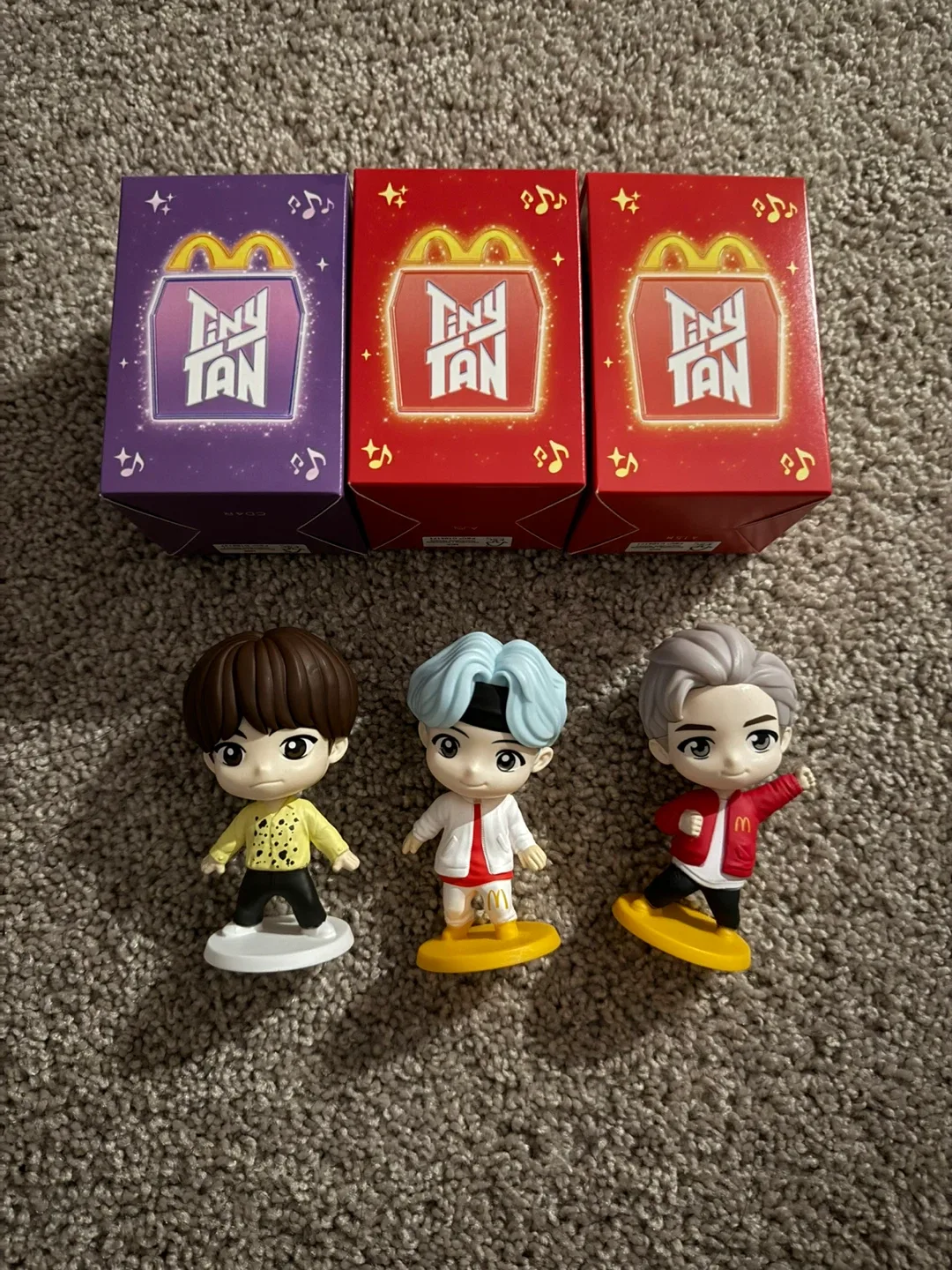 McDonald's TinyTAN Figures
