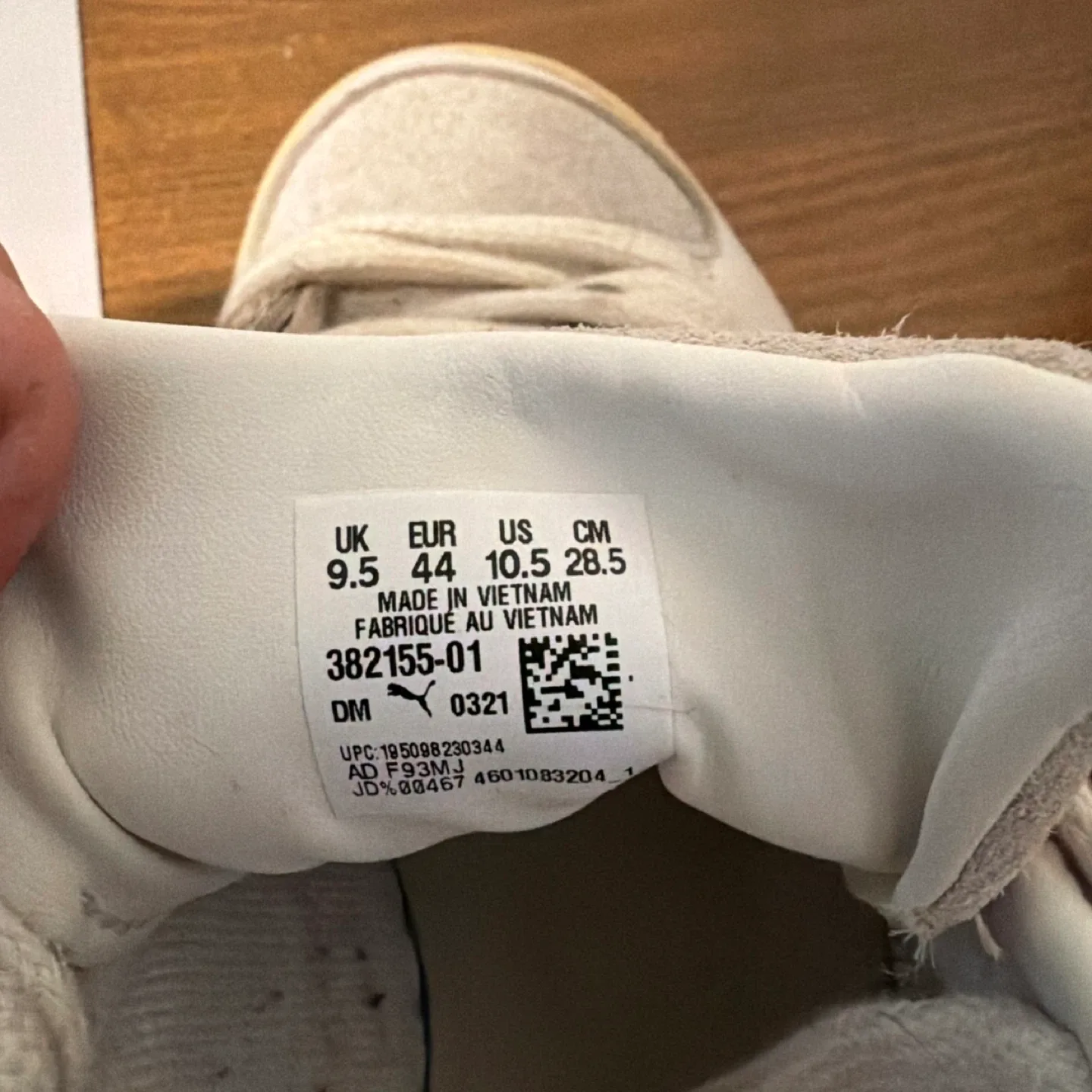 Puma Suede Vintage MIJ Rhuji Size 10.5 US image indicator(3)