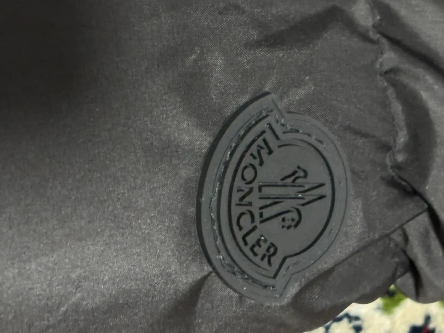 Moncler Black Padded Down Jacket - Size L image indicator(3)