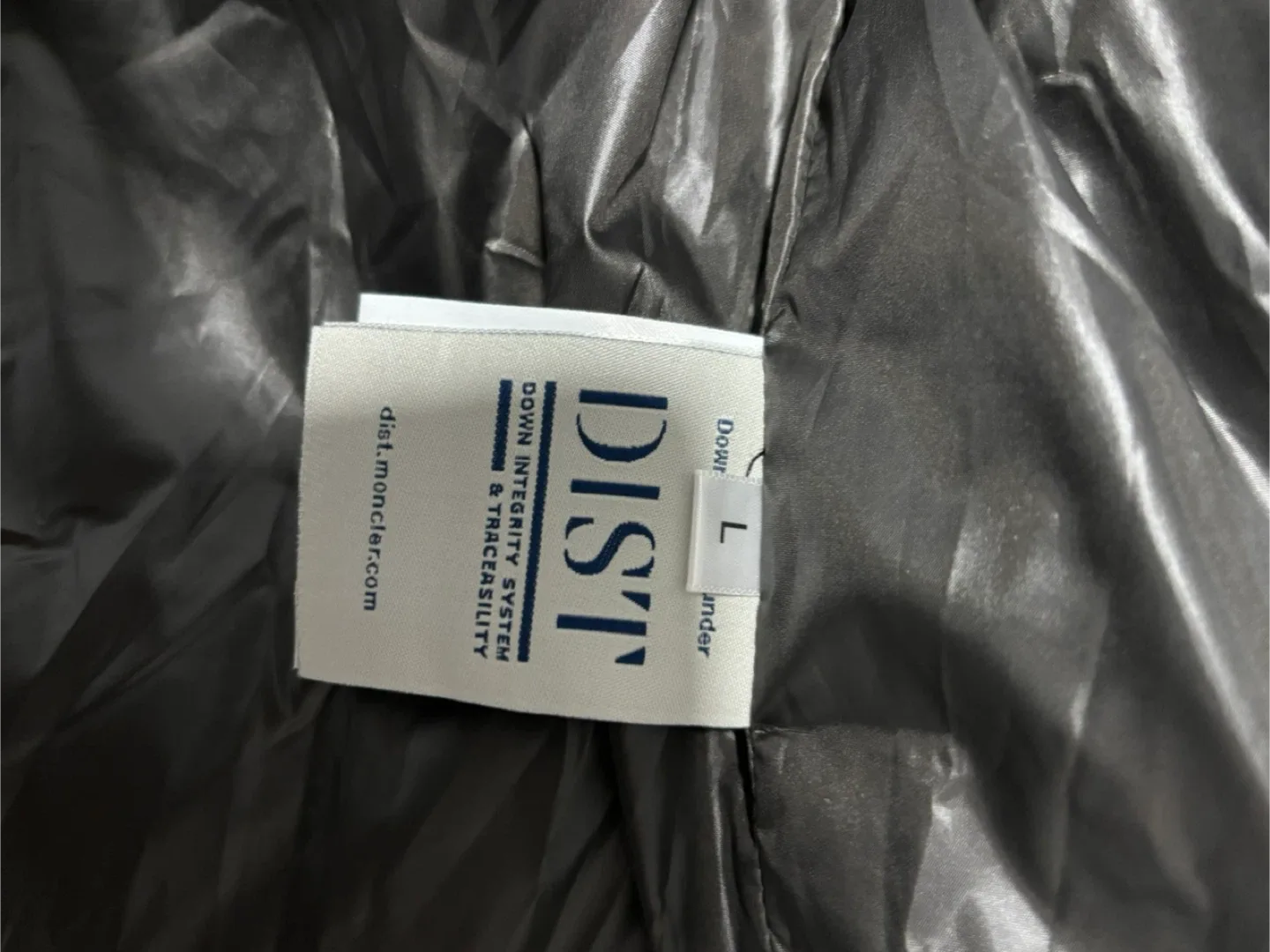 Moncler Black Padded Down Jacket - Size L image indicator(6)