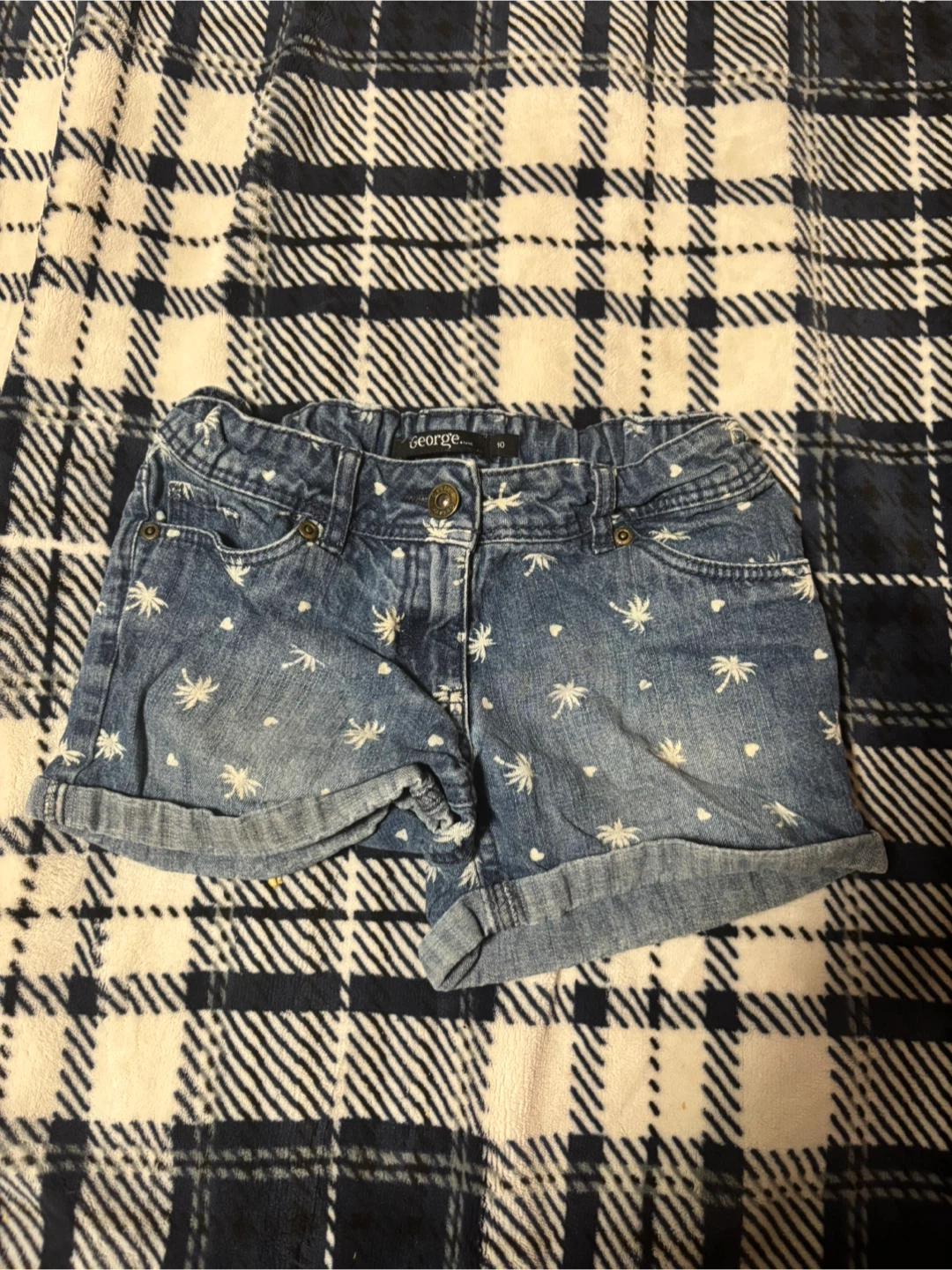 George Denim Shorts - Size 10
