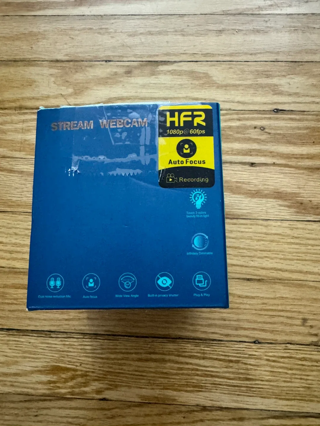 Vitade Stream Webcam 1080p 60fps with Ring Light thumbnail