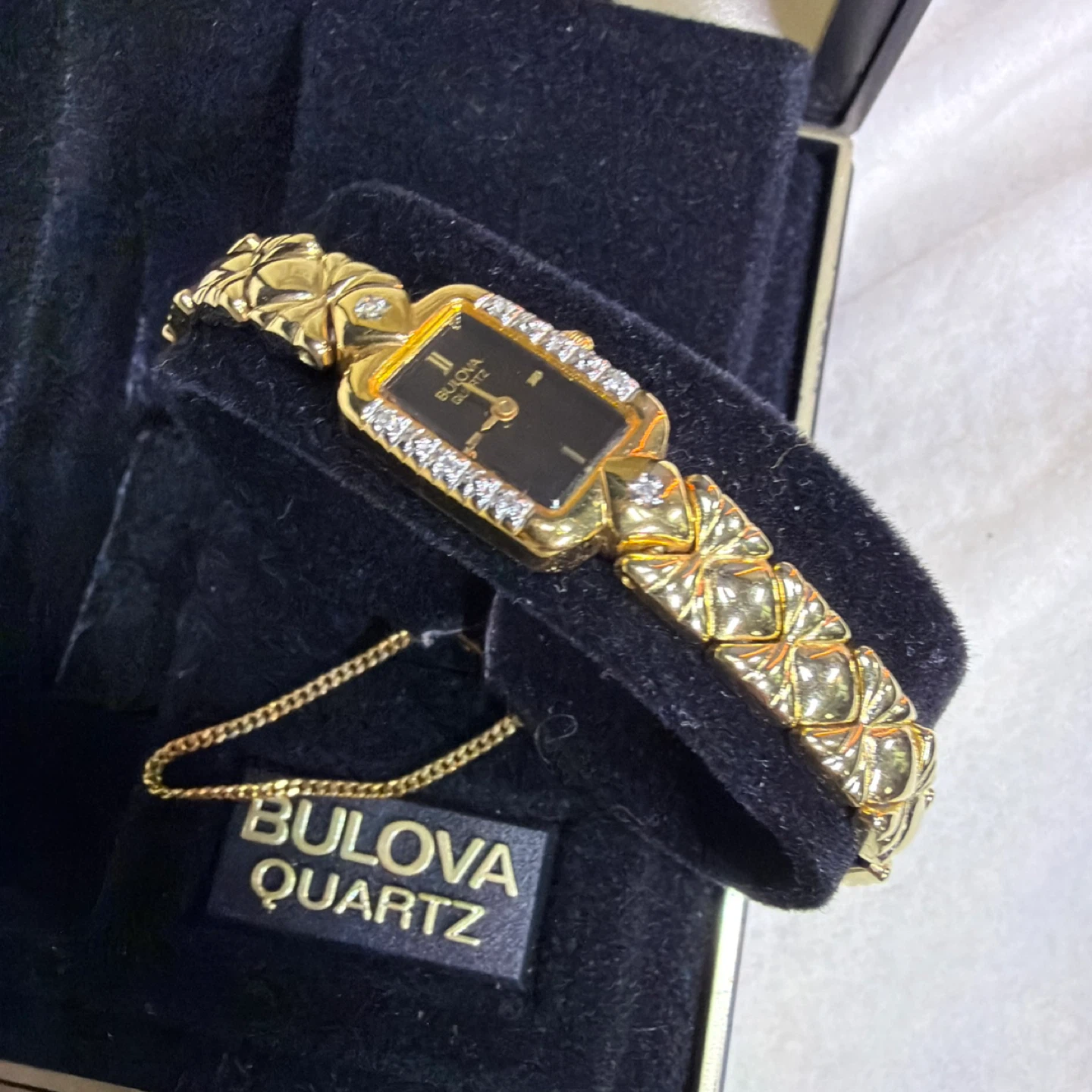 Bulova Quartz Gold Women's Watch with Box - photo 2