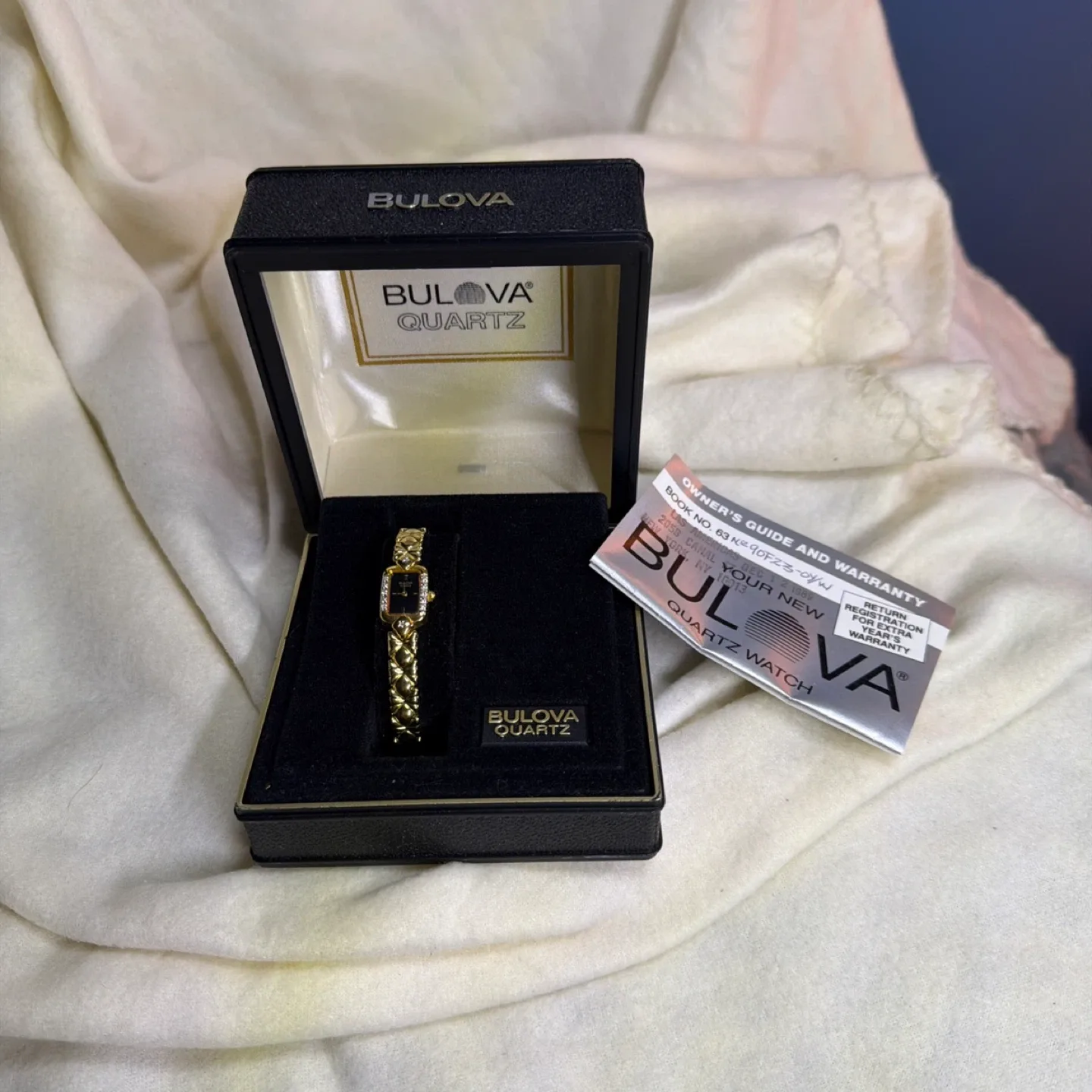 Bulova Quartz Gold Women's Watch with Box image indicator(6)