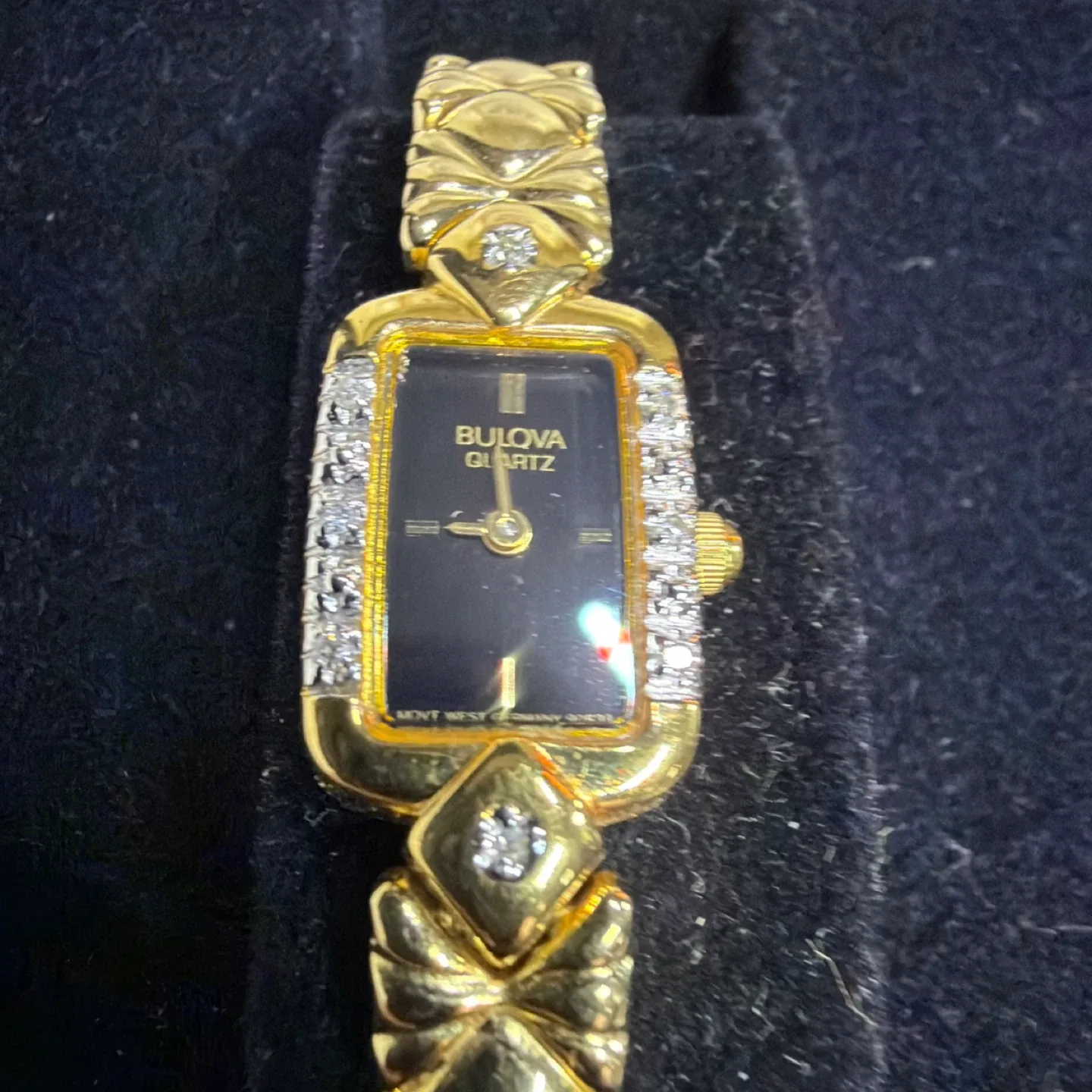 Bulova Quartz Gold Women's Watch with Box image indicator(5)