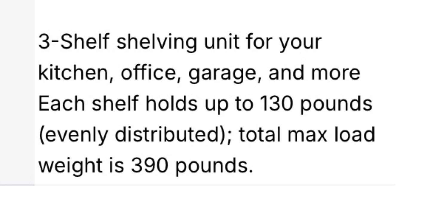 3-🥕Shelf Shelving Unit with Wheels, Black image indicator(3)