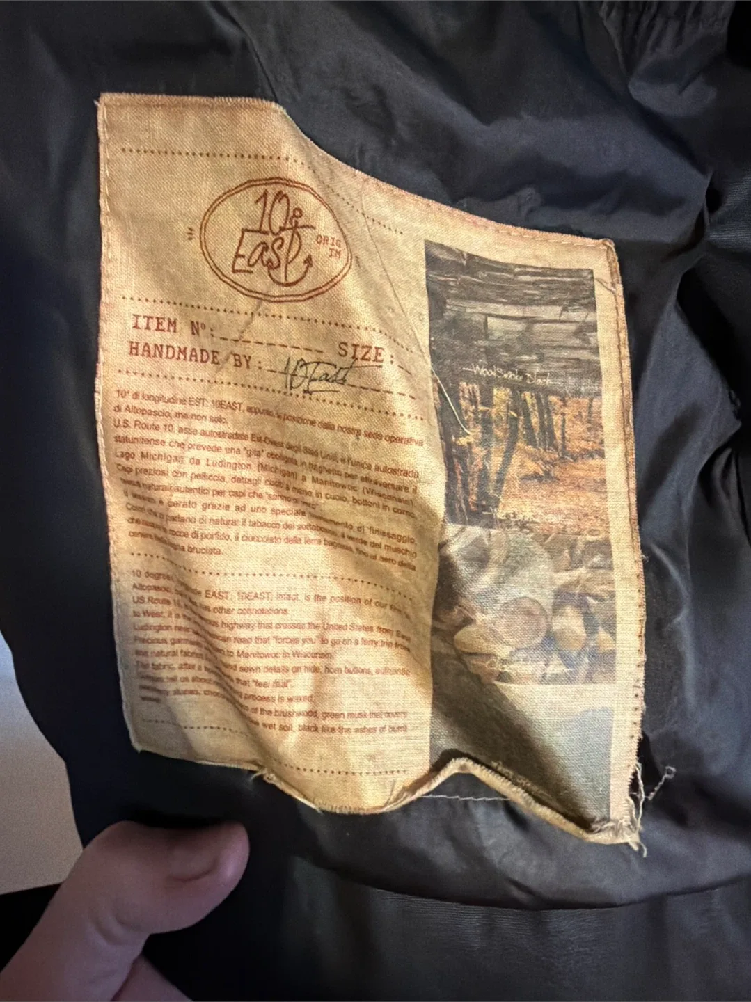 10 East Handmade Coat image indicator(4)