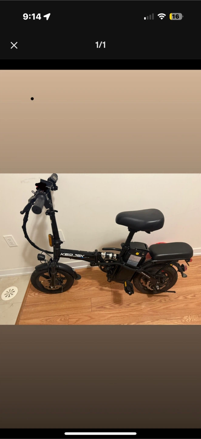 KEQJSK Folding Electric Bike