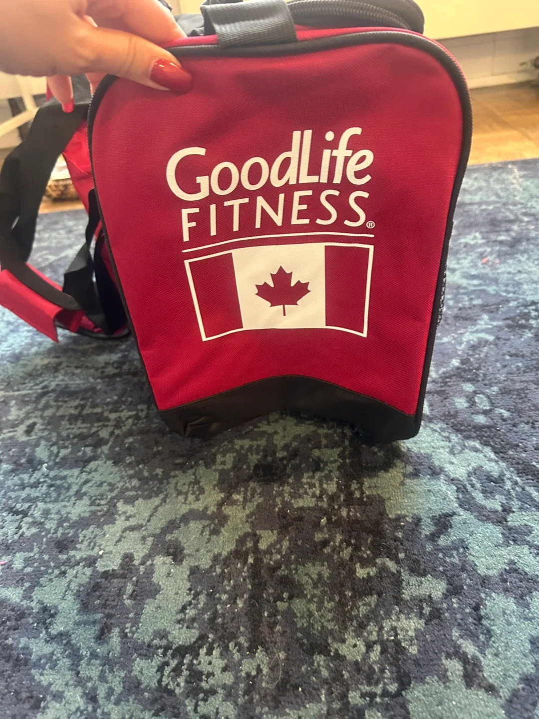 GoodLife Fitness Gym Bag - Red image indicator(3)