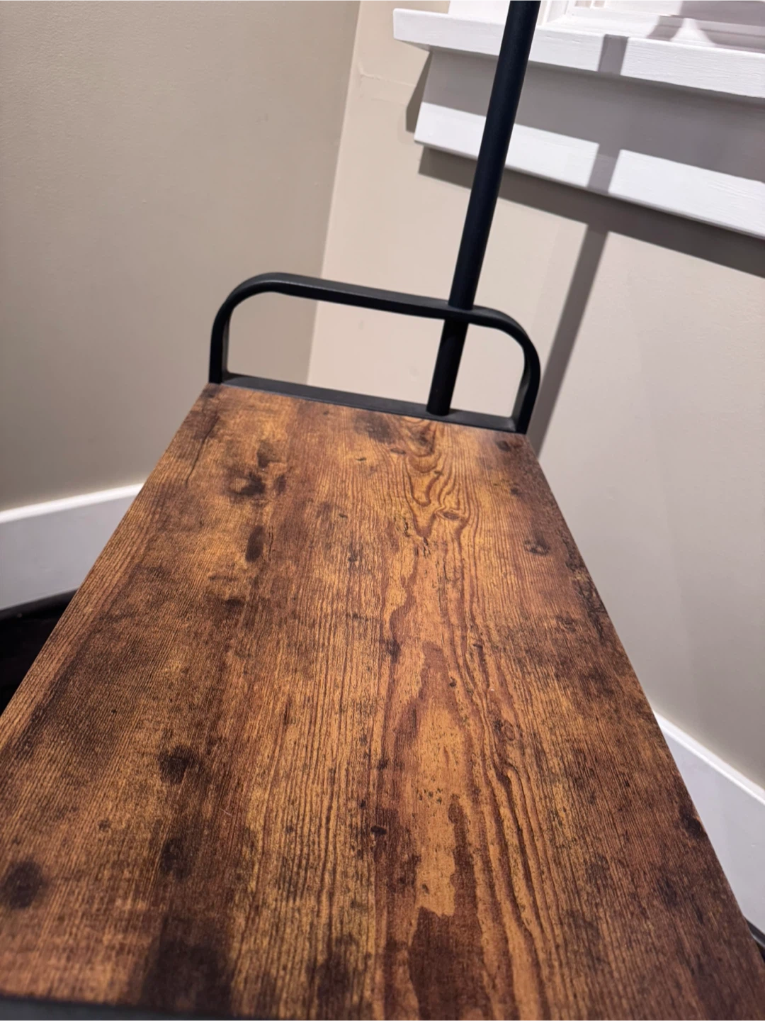Coat Rack Stand Hall Tree with Storage Bench - photo 2