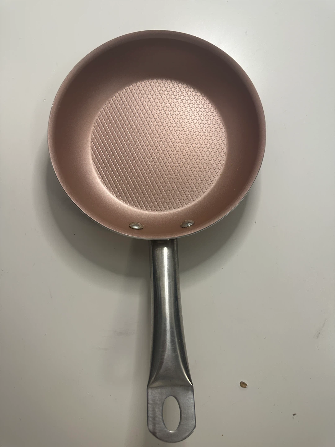 Copper-Colored Frying Pan