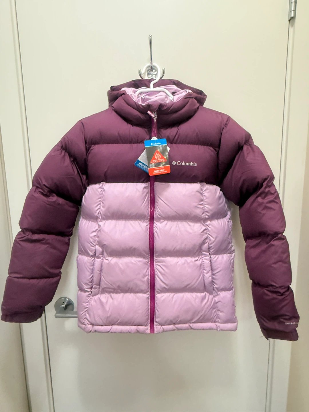 Columbia Puffer Jacket - Purple & Pink