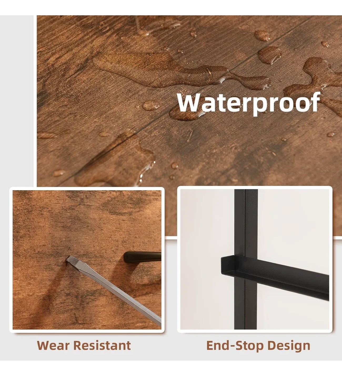 Somdot Nightstand - Small Dresser with 2 Drawers image indicator(7)