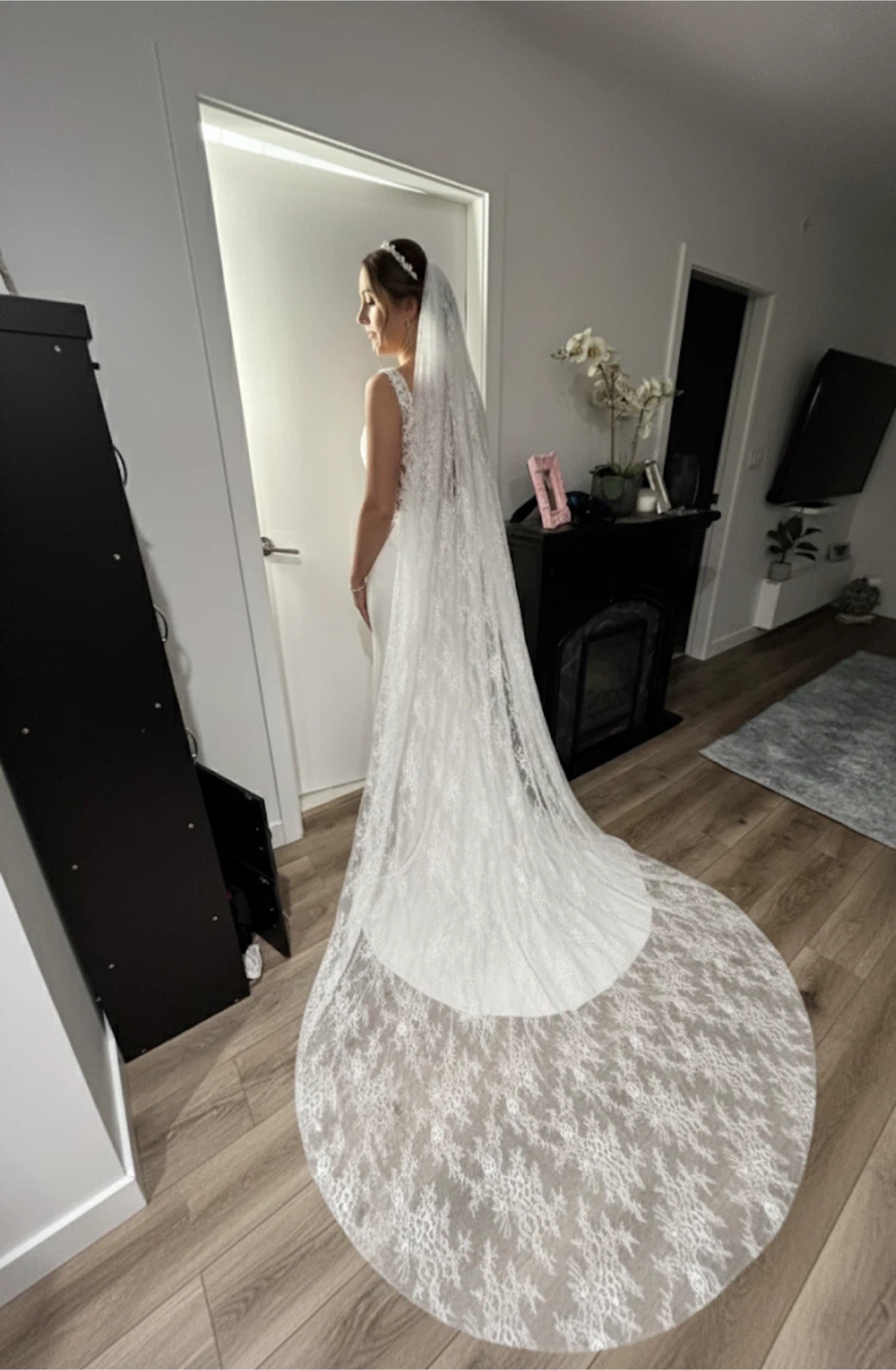 Wedding Veil - White Lace