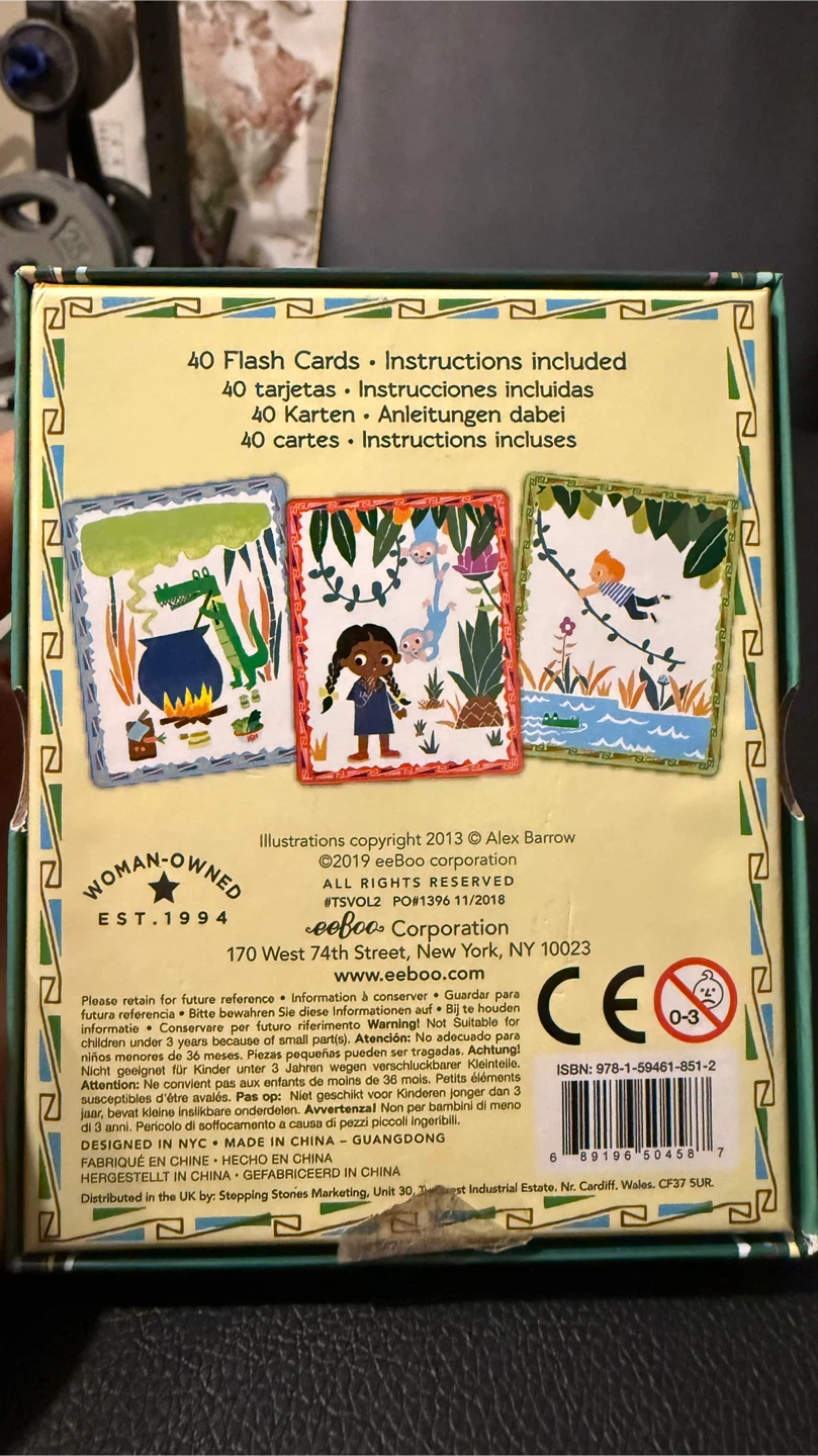 eeBoo Volcano Island Create a Story Cards - Kids 3+ - photo 5