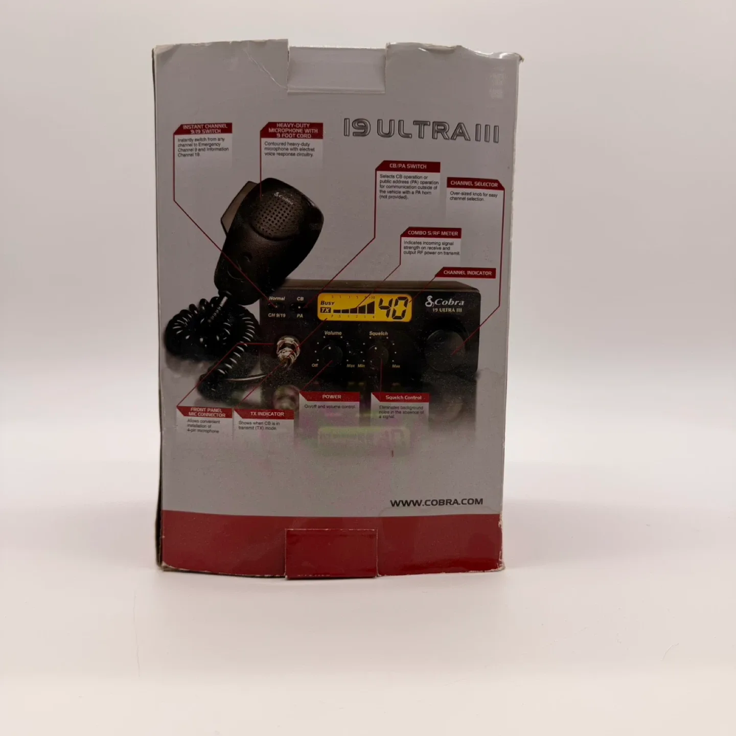 Cobra 19 Ultra III CB Radio – Brand New (40 Channel) image indicator(3)