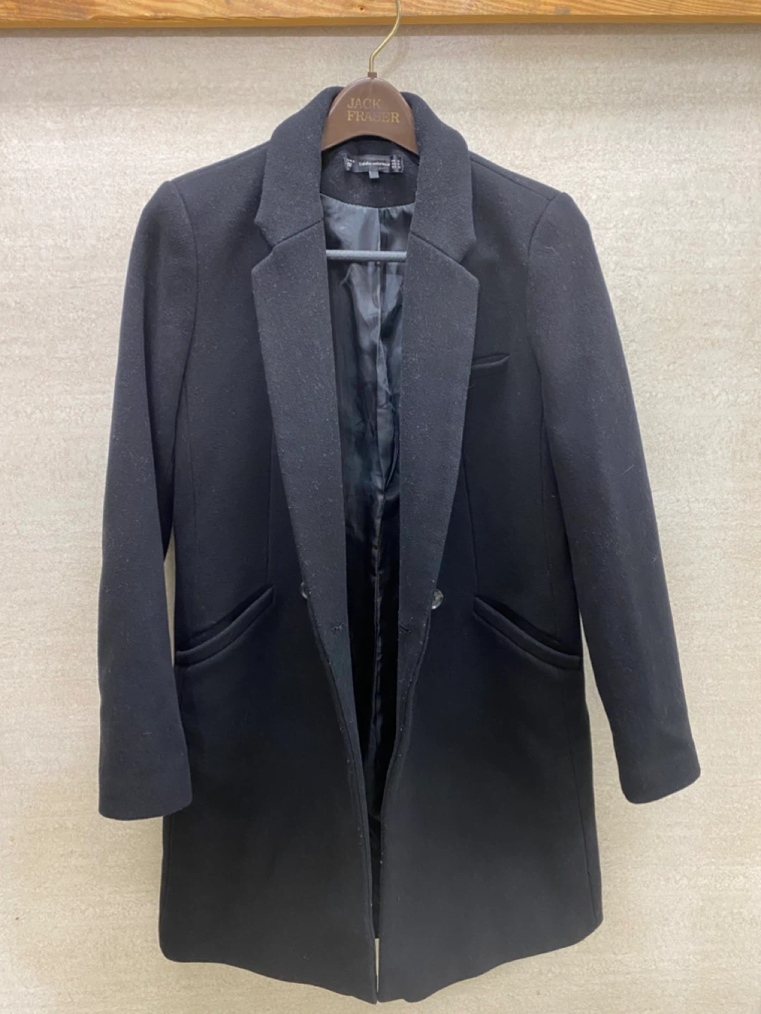 Zara Trafaluc Outerwear Wool-Blend Coat - M - photo 2